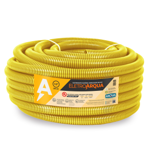 Eletroduto Corrugado Amarelo