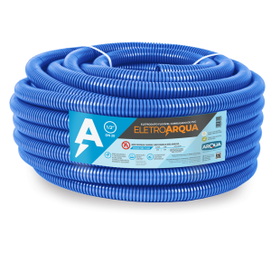 Eletroduto Corrugado Azul